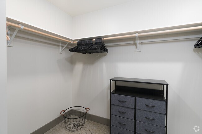 1BR, 1BA - 1109SF - Closet
