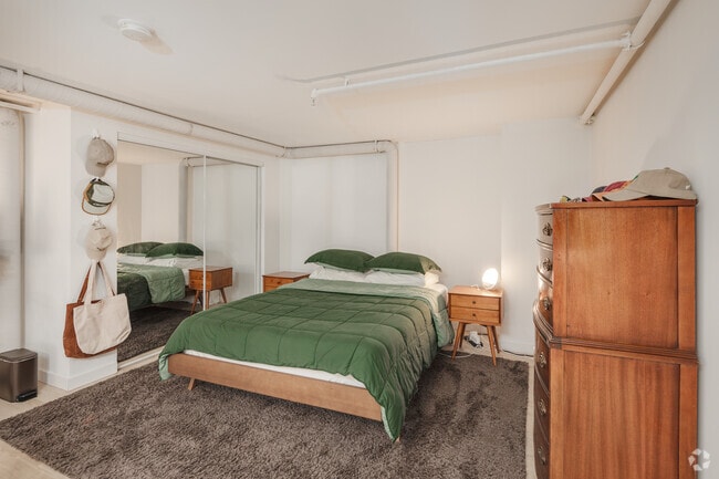 Loft - 834SF - Chambre - The Artiste