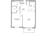 1 Bedroom, 1 Bath