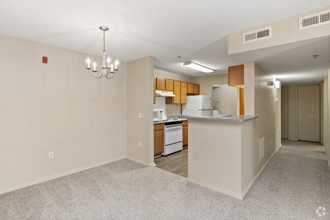 2BR, 2BR - 1,180SF - Kitchen/Dining Room