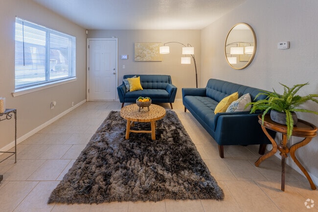 2 BR 2 BA - Living Room