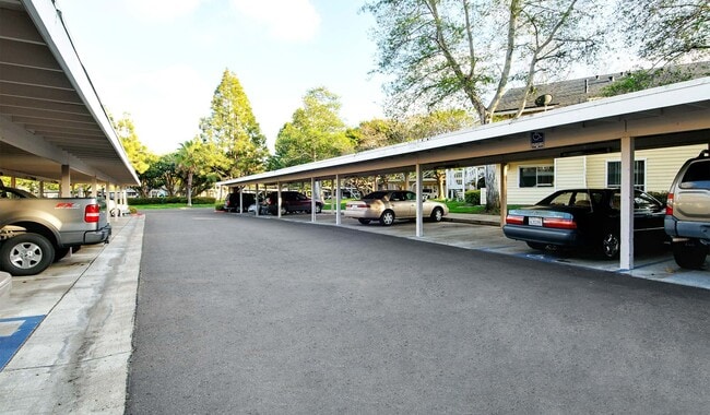 Covered parking keeps your car cool during the hot summer months