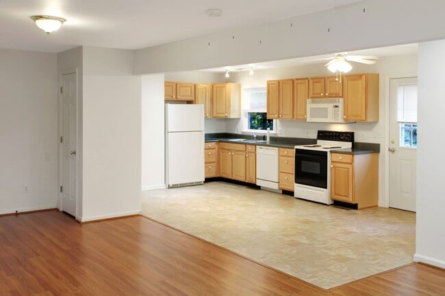Photo - Single level living, backs to trees