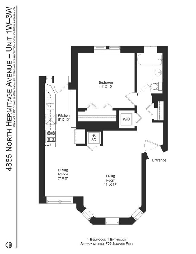 Photo - 4861 N Hermitage Ave Unit 1E