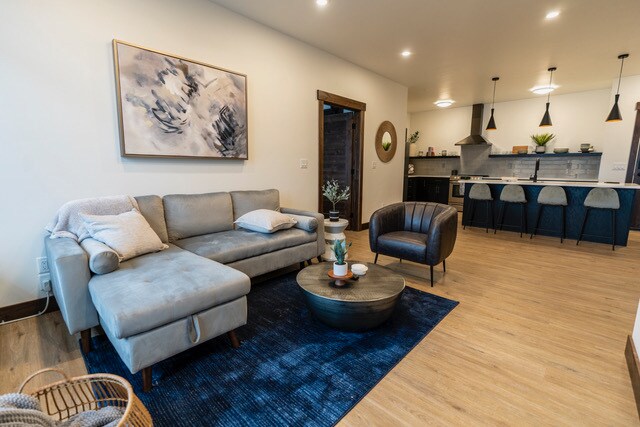 Living and kitchen space - 540 Nucleus Ave Unit 540 Nucleus unfurnished