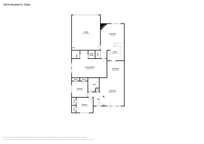 Photo - Charming 3BR Home for Rent in Hillside Heights, Dallas TX | Vaulted Ceilings | 2-Car Garage | Pet...