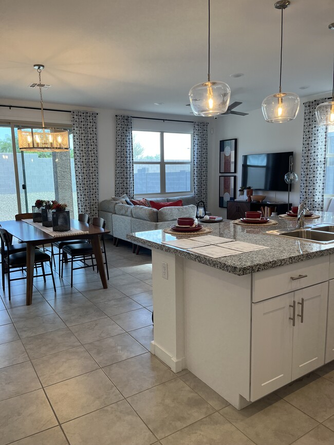 kitchen/great room - 22474 W Yavapai St