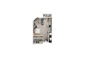 Studio 1 Bath A