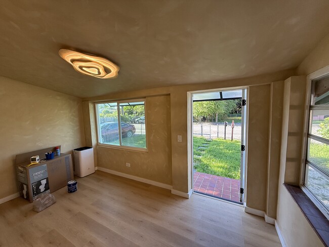 front door view of the outside - 1431 NW 26th St Rental