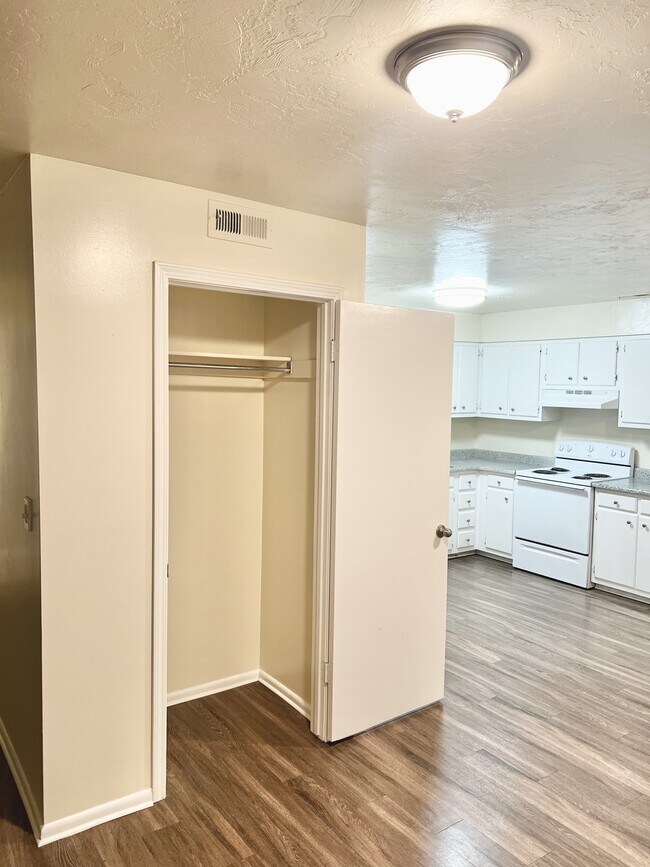 Entrance - coat closet
