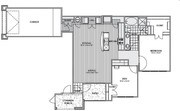 B2-ALEXANDER, 1X1+DEN 1090SF (WITH ATTACHED GARAGE)