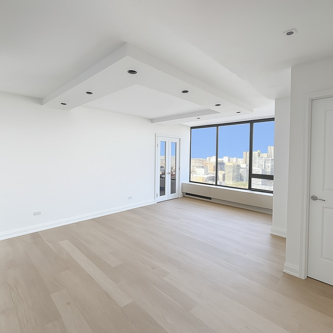 Representación de la sala de estar - 2800 N Lake Shore Dr Unidad 2603