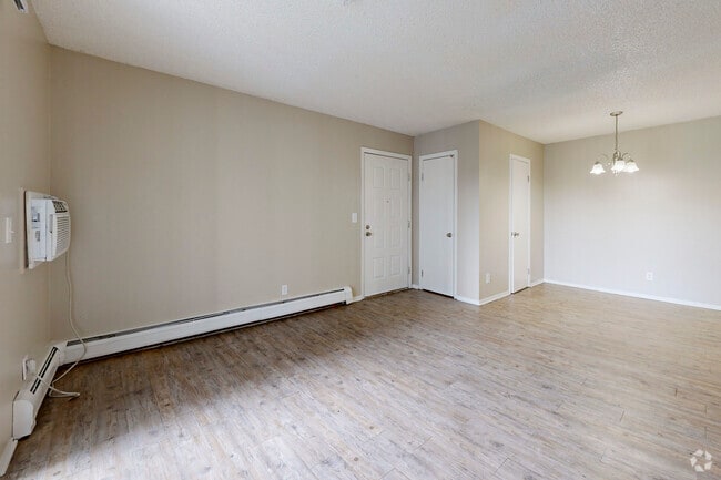 2BR, 1BA - 750SF - Living Room - Waterview on the Parkway Apartments