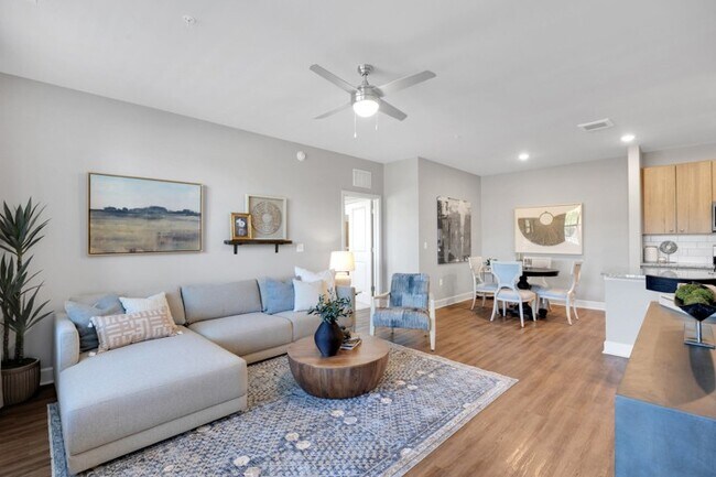 Living Room and Dining Area
