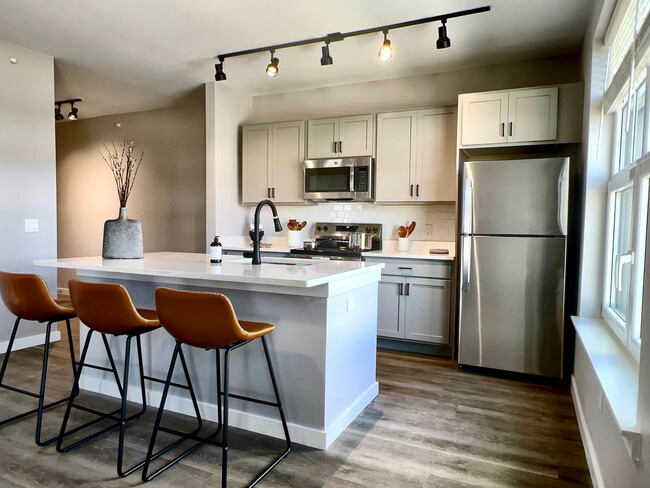 Cocina B3 - Barrel Factory Apartments