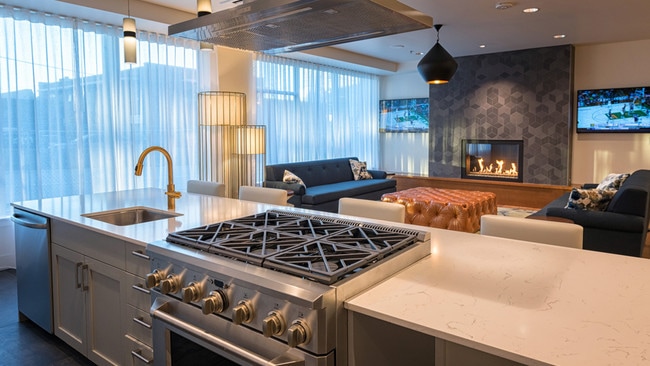 Social areas built for relaxing and entertaining