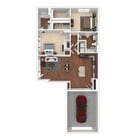 B1G 3D Floor plan