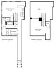 C2 - 1x1-PH floor plan The Rice