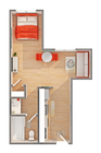 Studio Floorplan