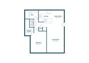 1 Bedroom | 1 Bath | 842 SF