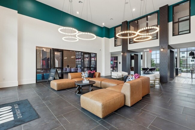 Clubhouse Seating Area - Comfortable resident space for relaxing, working, meeting friends or gathering with neighbors.