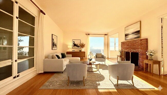 Photo - Mid-Century Montclair 3+ Bedroom with Filtered San Francisco Bay Views!