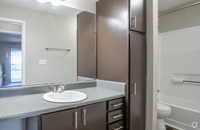 1BR, 1BA - 800SF - Bathroom