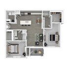 Two Bedrooms | 2 Baths | 1126 sq.ft.