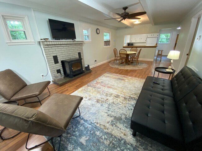 Photo - Black Mountain - Wooded lot, One-Level home, Room to Garden!