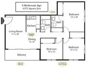 3BR/1.5BA