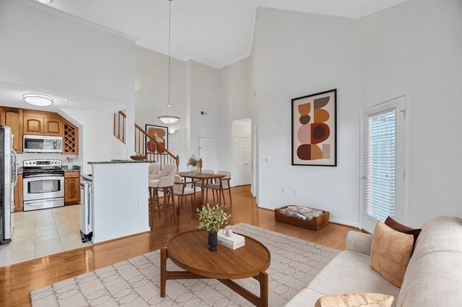 Living Spaces with Cathedral Ceilings