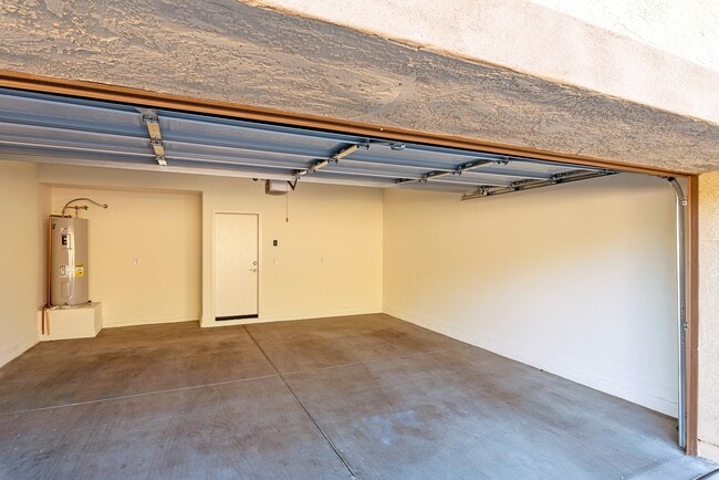 2 Car Garages adjacent to townhomes