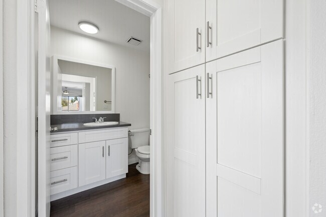 1BR, 1BA - 625SF - Closet