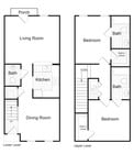 The Pointe At New Town - Billings - 2.5 Beds - 2.5 Baths - 1143 Sq. ft.