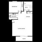 1BR/1BA