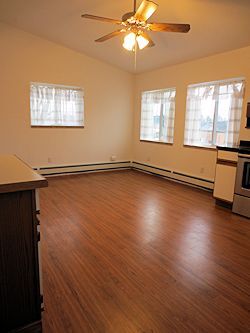 Unit 3 Living Room & Kitchen - 126 N Lake Ave Apartments Unit 3