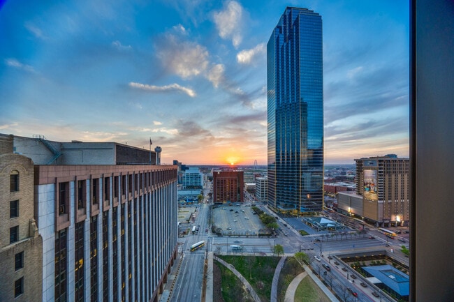 balcony sunset -- your daily view - 1200 Main St Unit 1801