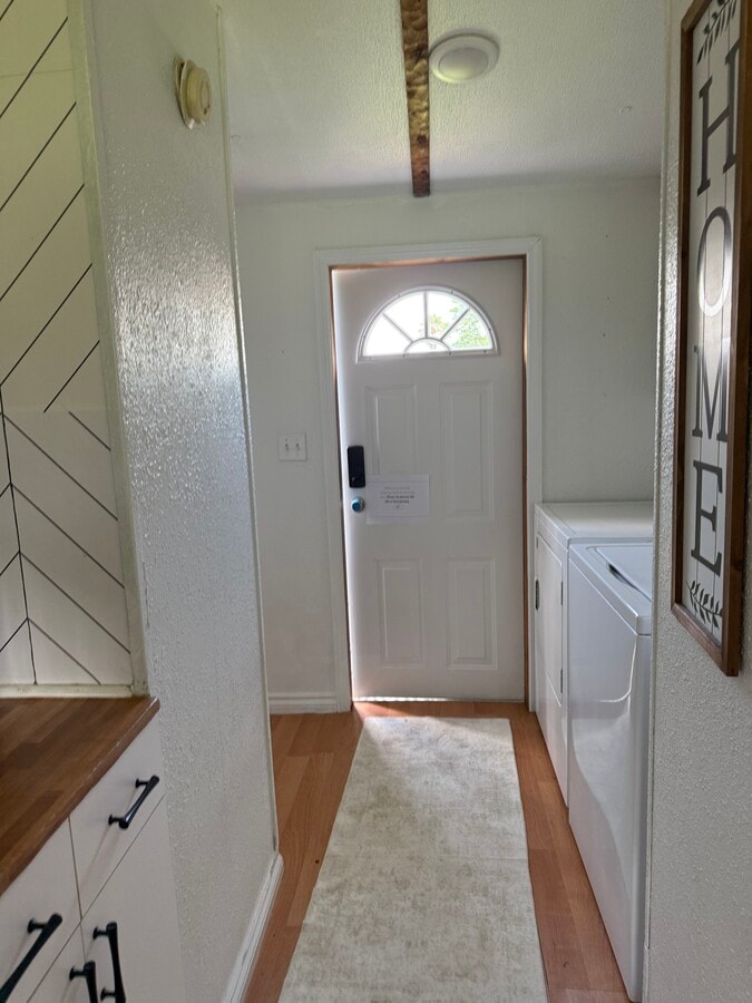 entry with washer and dryer - 3125 Tindall Farms Rd House