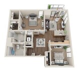 BC3 floor plan Flats on D