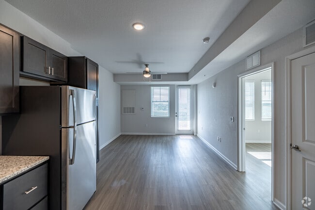 1BR 1BA - 727SF Kitchen and Living - Ekos at Cadenza 2