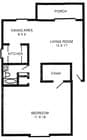 1BR/1BA
