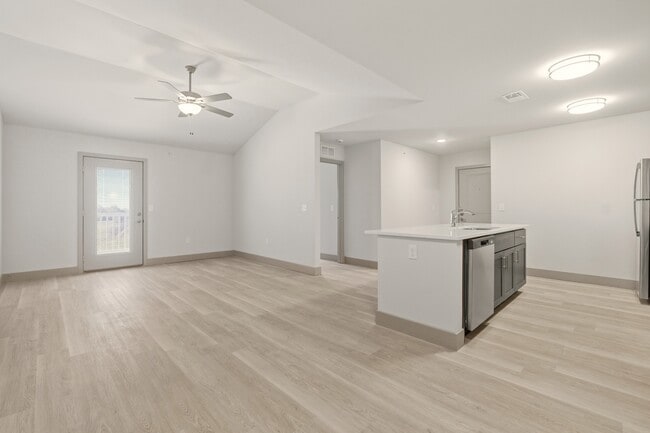 Beautiful open concept kitchen/living room