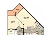 1BR/1BA
