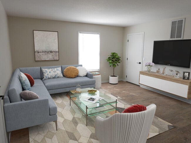 Two Bed, One Bath, Style 1