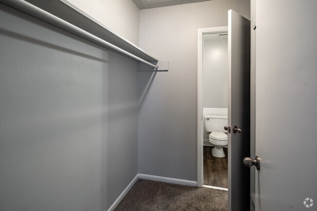 1BR, 1BA - 700SF - Walk-In Closet