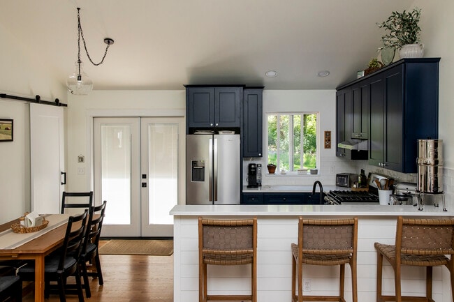 Dining areas and kitchen