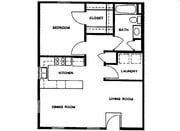 1BR/1BA
