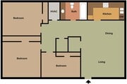 3 Bedroom Floor Plan