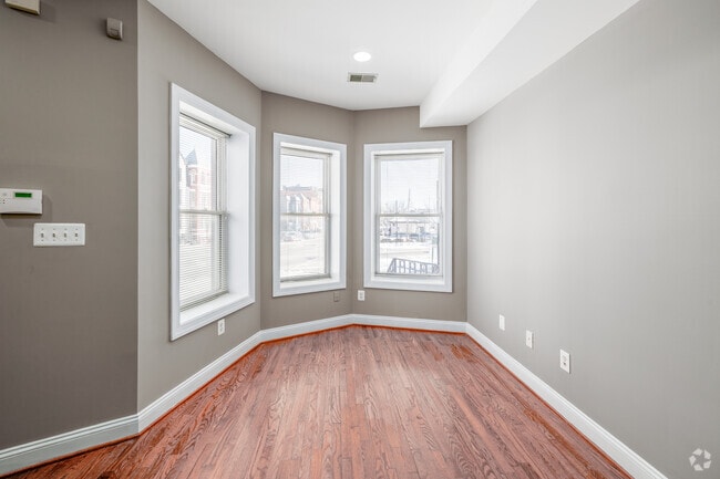 3BR, 2.5BA - 1,500SF -A - Living Room - Ellington Apartments