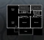 2BR/1BA